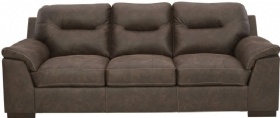 Faux Leather Sofa