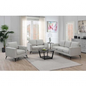 Modern 3 Piece Sofa Sets Couches Sets Including 3-Seat Sofa Loveseat and Single Chair