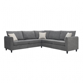 Modern Upholstered Living Room Sectional Sofa L Shape Furniture Couch Corner Sofa