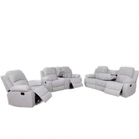 Wholesale Furniture Leather Recliner Sofa Couch Living Room Sofas Reclinable Manual or Power Reclining Sofa