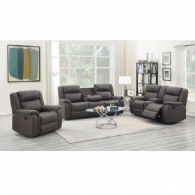 Luxury Manual or Electric Recliner Sofa 3 2 1 Living Room Set Leather Reclining Sofa and Loveseat Chair Sets Recliner Couches
