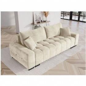 Wholesale Modern Foldable Convertible Velvet Sofa Bed Pull Out Sofa Bed with Storage