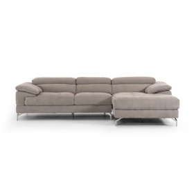 Corner Couch L-shaped Living Room Furniture Modern Sectional Corner Sofa Luxury Velvet Fabric l shape Sofa Bed