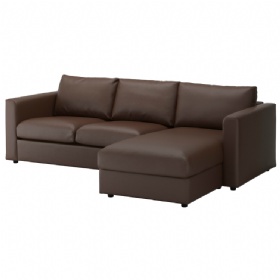 Sectional Sofa L-Shape 3 Seat Sectional Couch with Storage