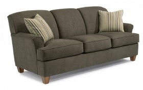 CASUAL SOFA WITH FLARED ARMS